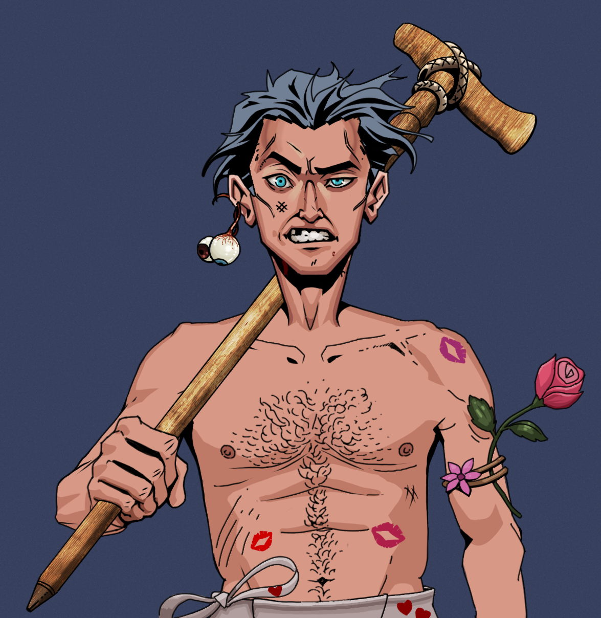 Akuma — Degen Dojo fighter