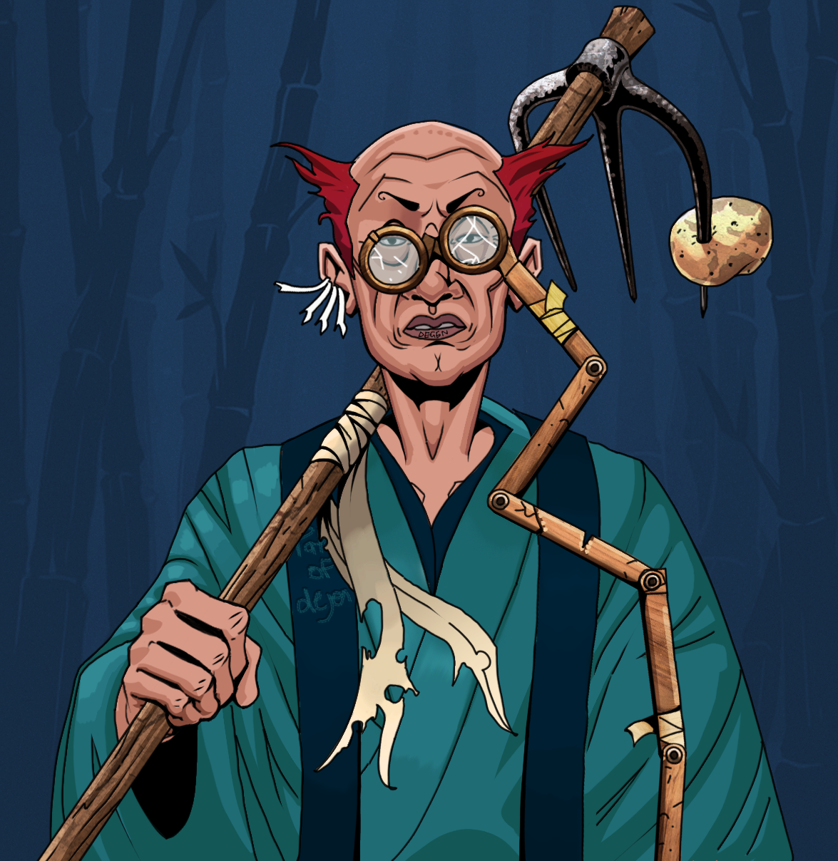 Goro — Degen Dojo fighter