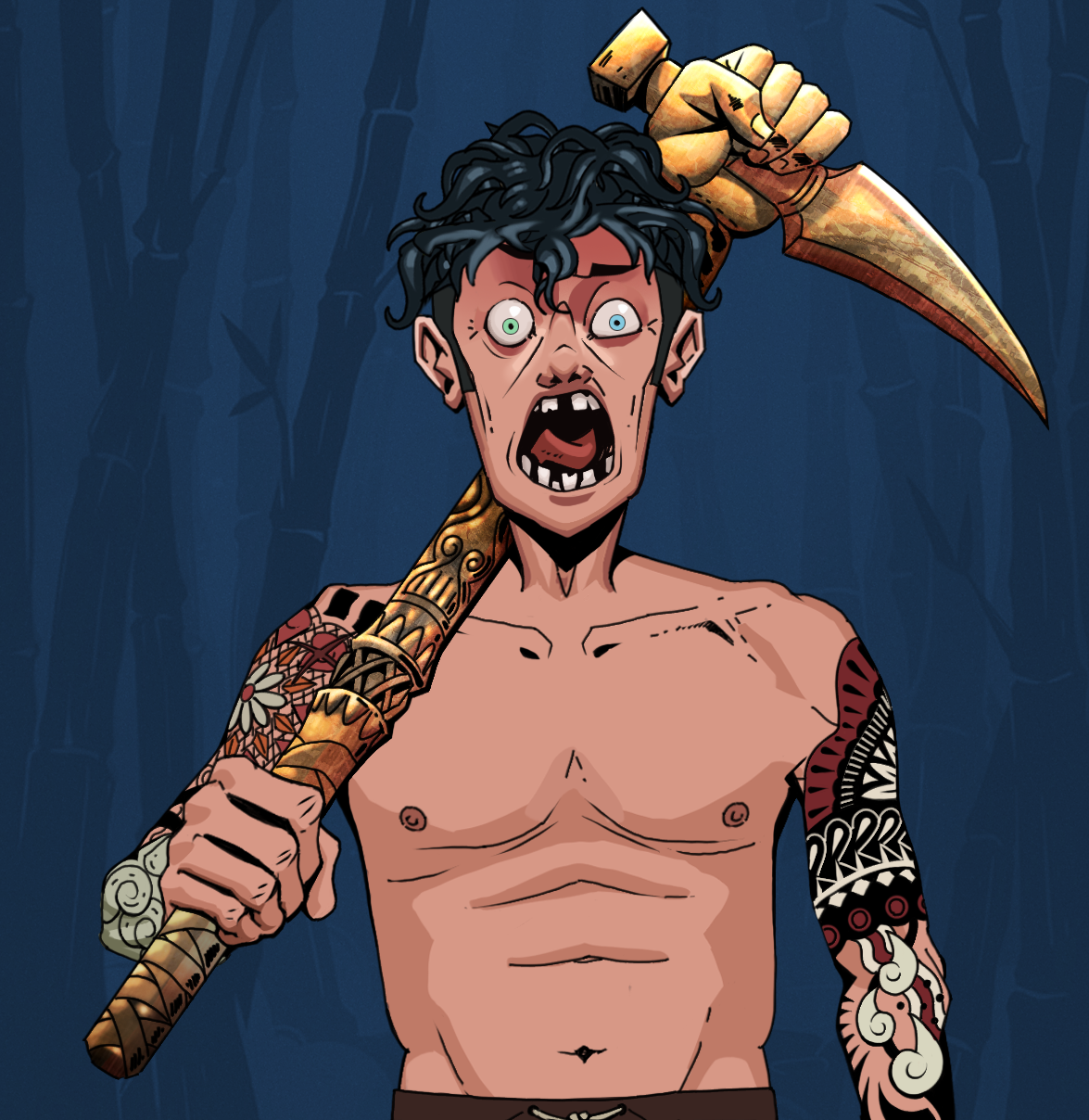 Tokuda — Degen Dojo fighter