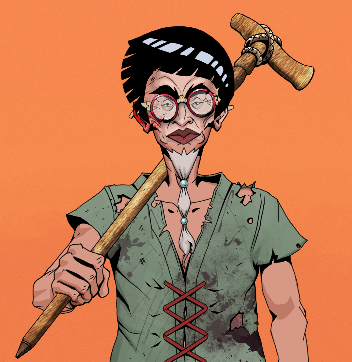 Yuji The Wise — Degen Dojo fighter