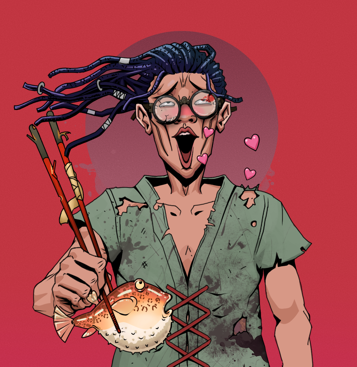 Lovey Haruto — Degen Dojo Character
