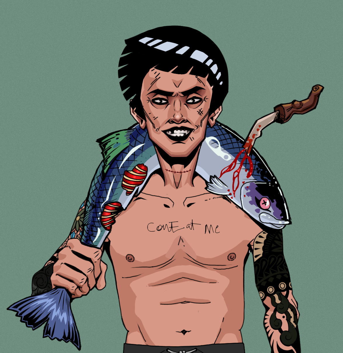 Junichiro Reborn — Degen Dojo fighter