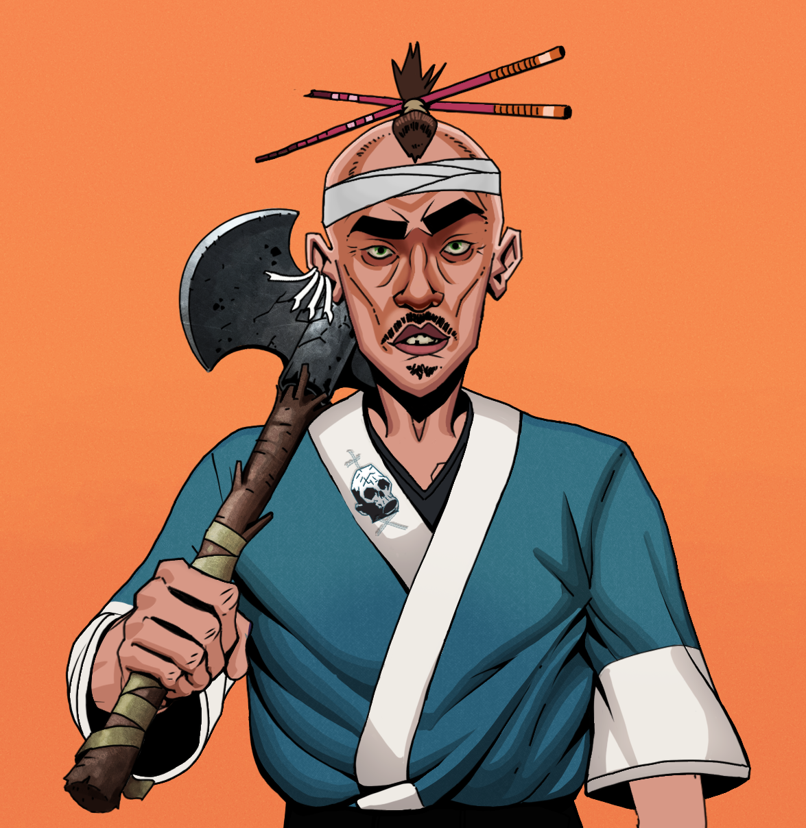 Gloomy Masumi — Degen Dojo fighter