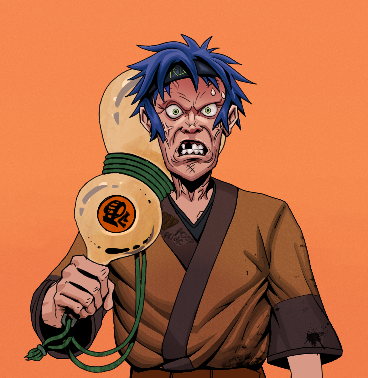 Angry Ikari — Degen Dojo fighter