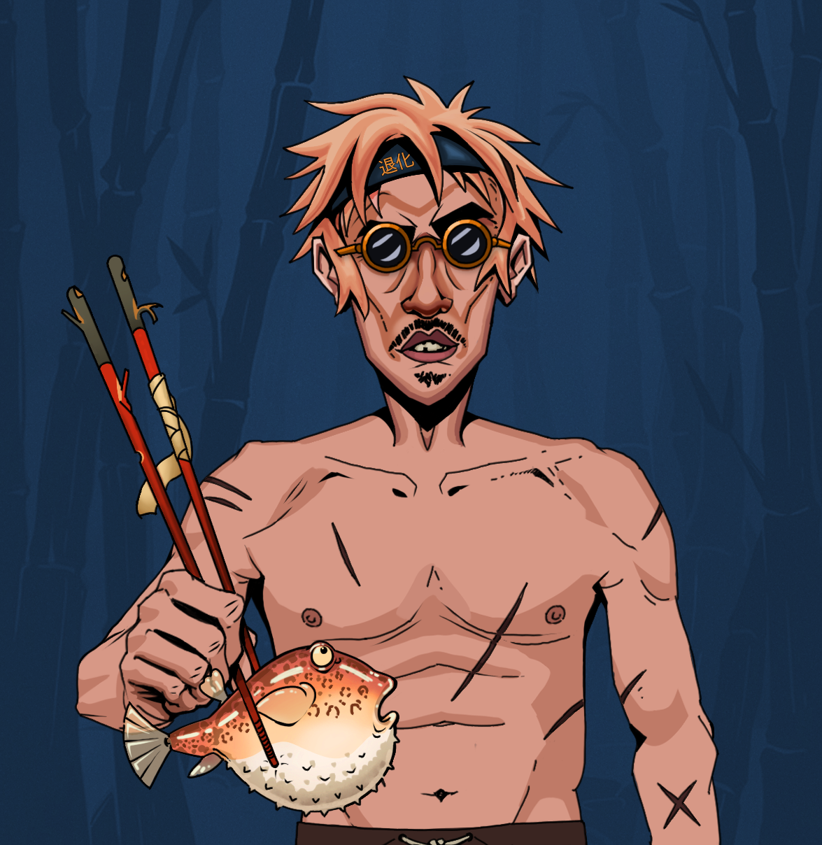 Gloomy Masumi — Degen Dojo fighter