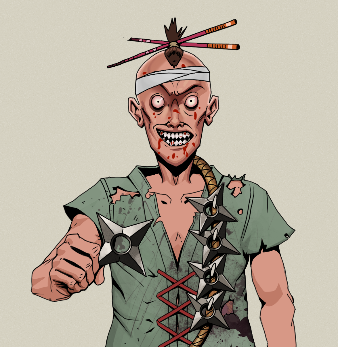Assassin Fuzen — Degen Dojo Character