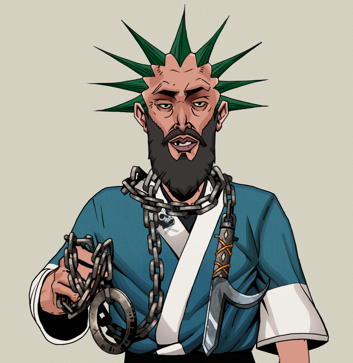 Heavy Kyoketsu — Degen Dojo Weapon