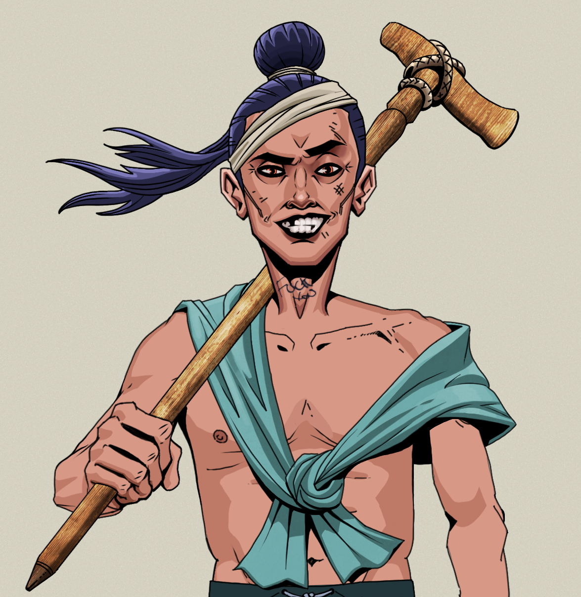 Junichiro — Degen Dojo Character
