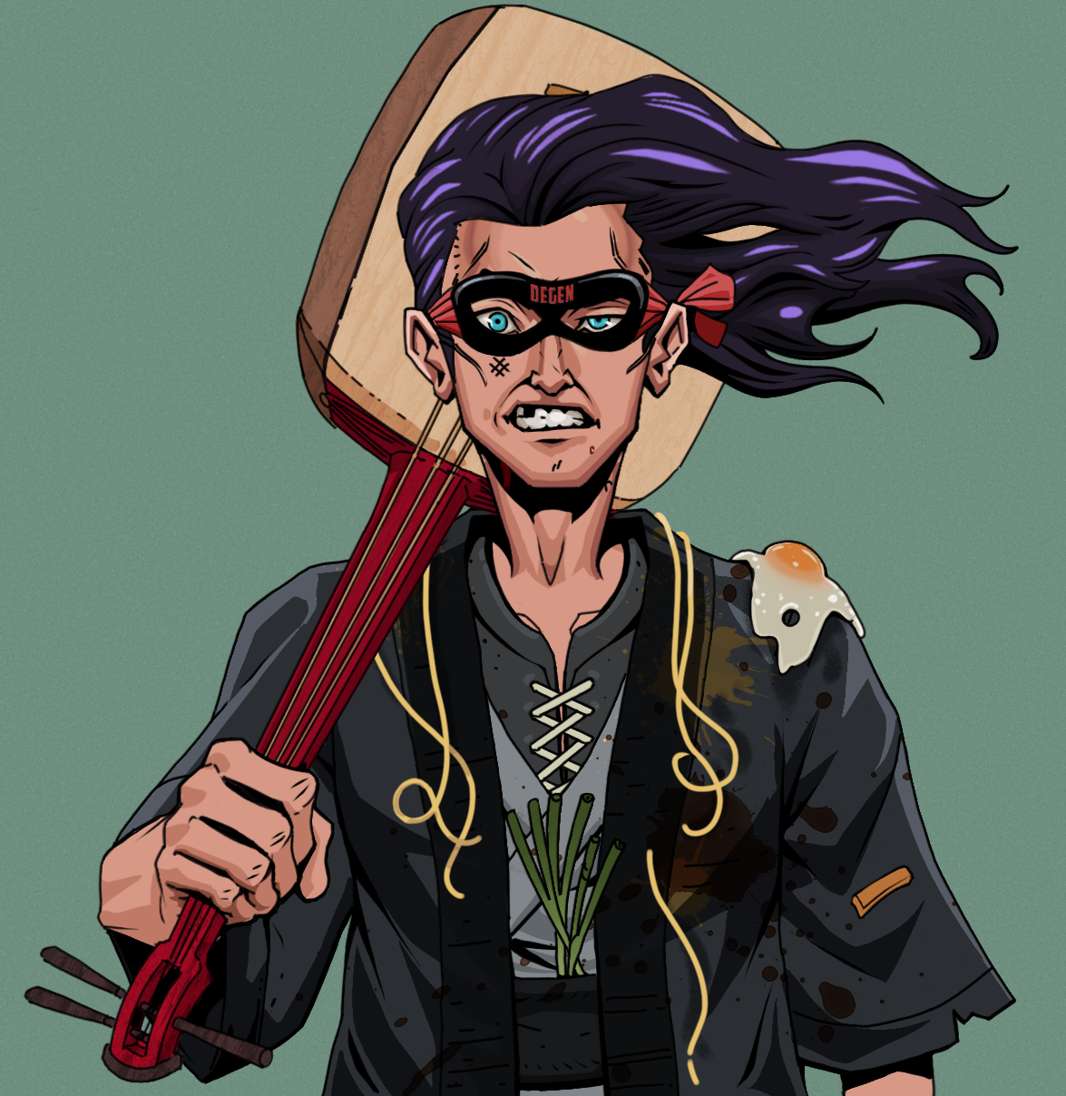 Akuma — Degen Dojo fighter