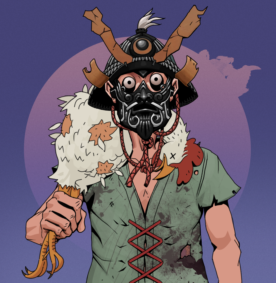 Drooling Azuma — Degen Dojo fighter