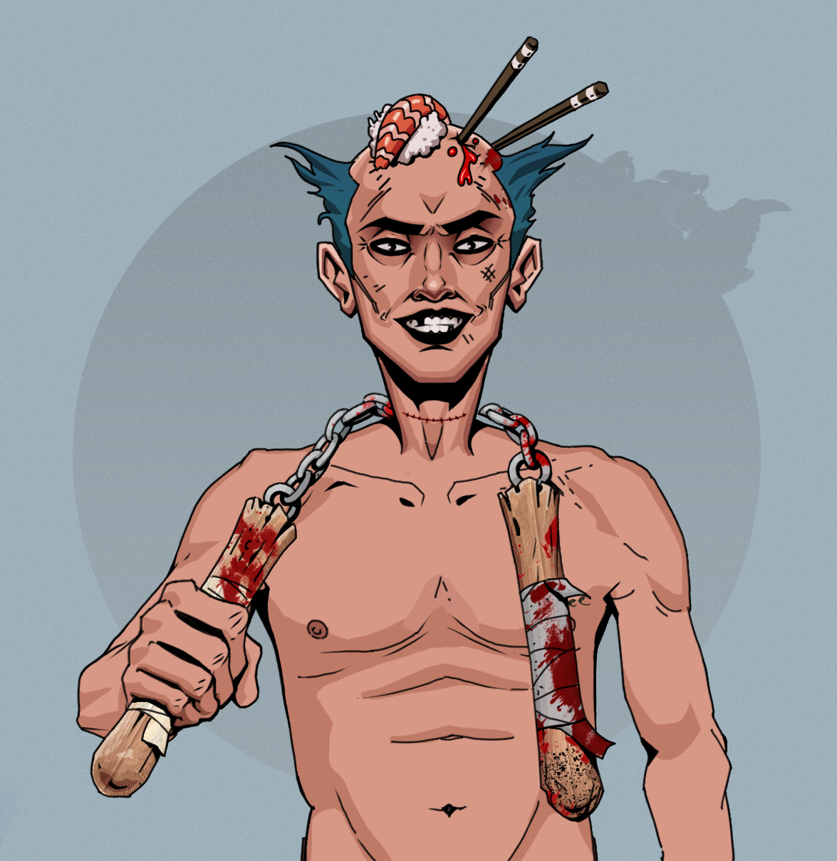 Junichiro Reborn — Degen Dojo fighter