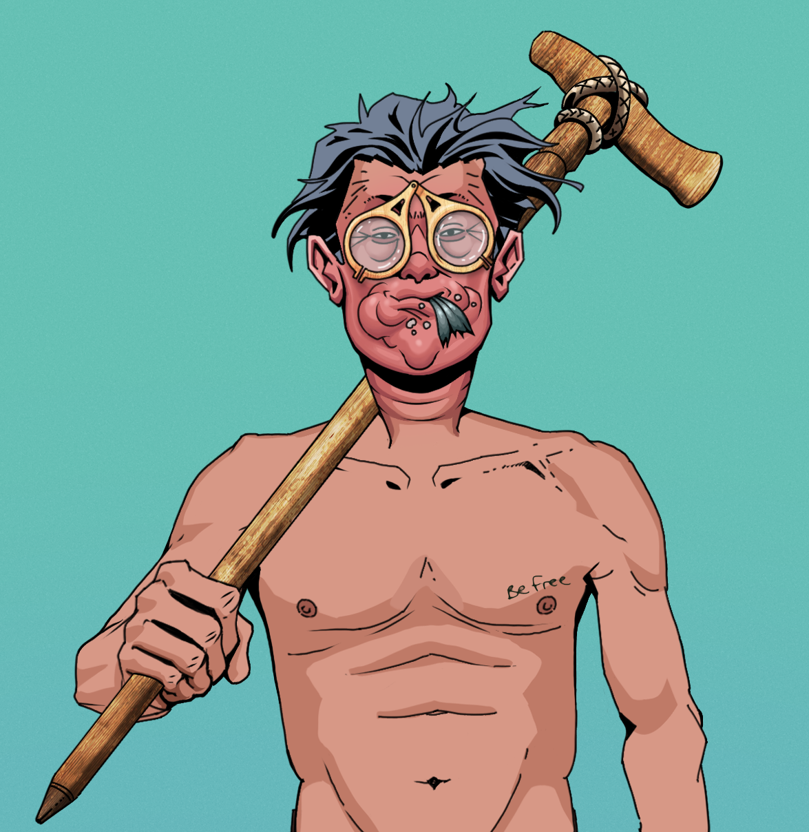 Fatty Bobsticks — Degen Dojo fighter