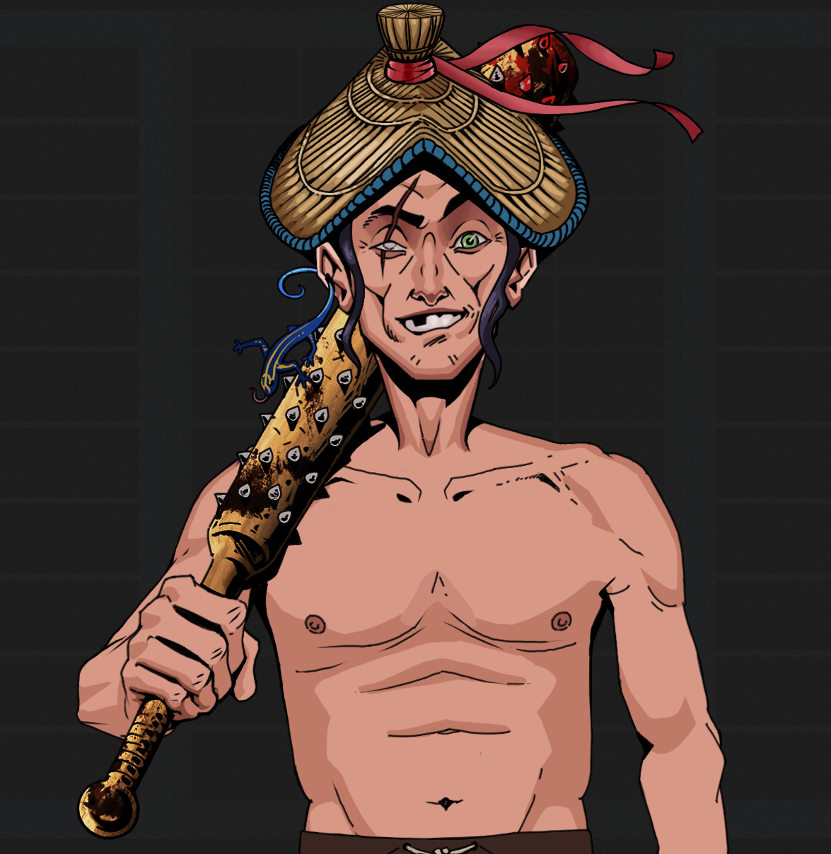 One-Eyed Itsuki — Degen Dojo fighter