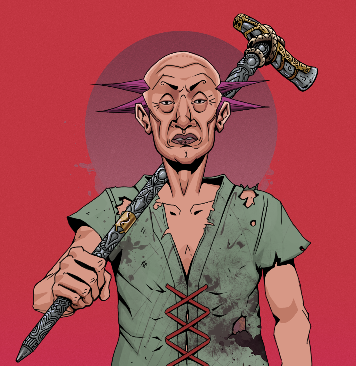 Goro — Degen Dojo fighter