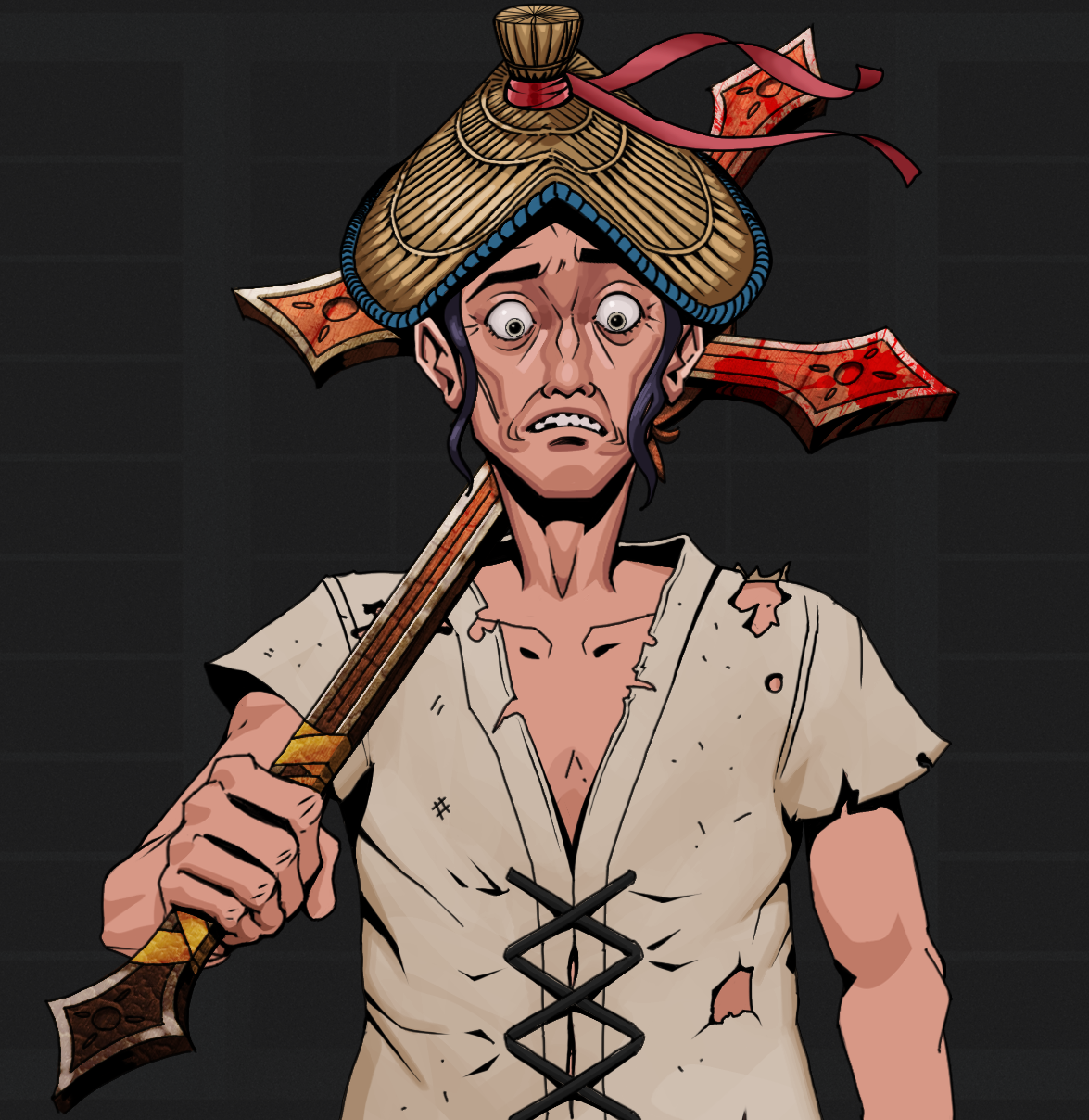 Shitless Botan — Degen Dojo fighter