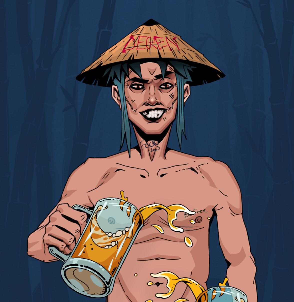 Junichiro — Degen Dojo fighter