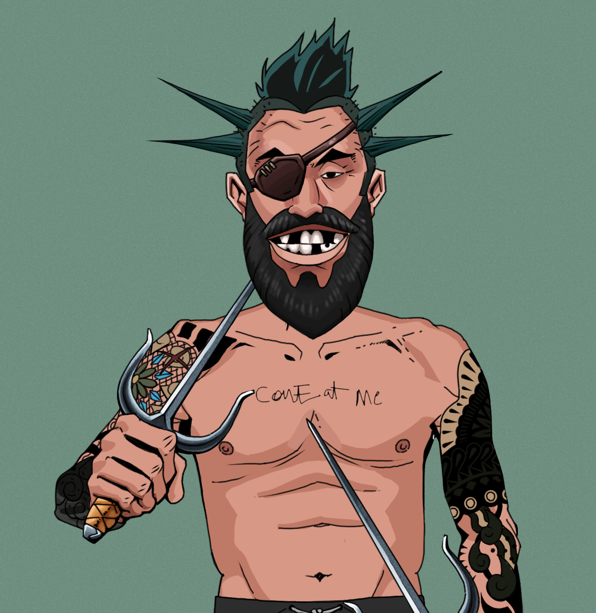 Igor The Veteran — Degen Dojo fighter