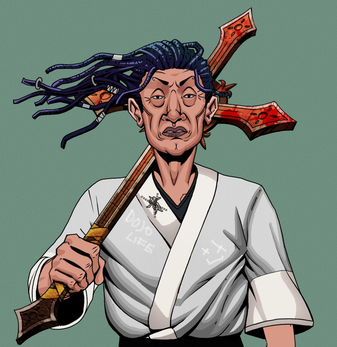 Goro — Degen Dojo fighter