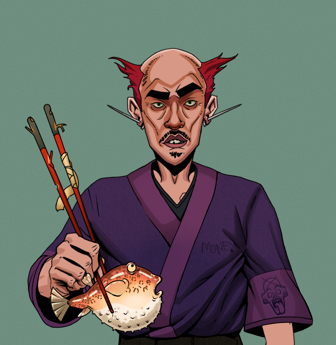 Gloomy Masumi — Degen Dojo fighter
