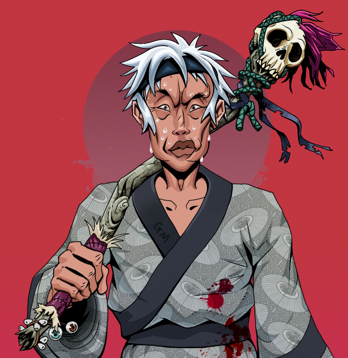 Stresshead Rin — Degen Dojo fighter
