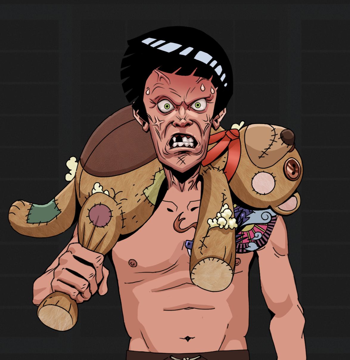 Angry Ikari — Degen Dojo fighter