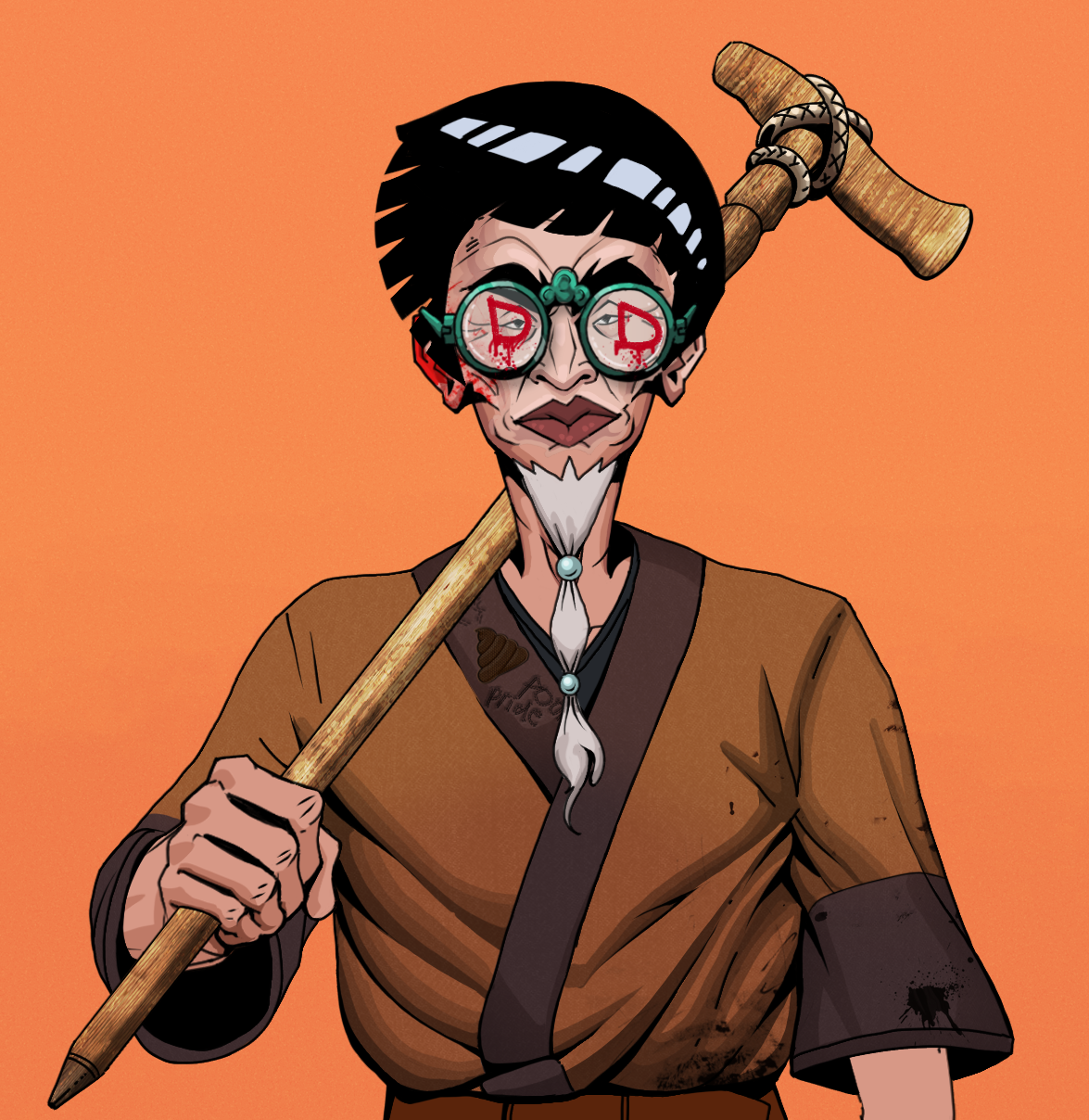 Yuji The Wise — Degen Dojo fighter