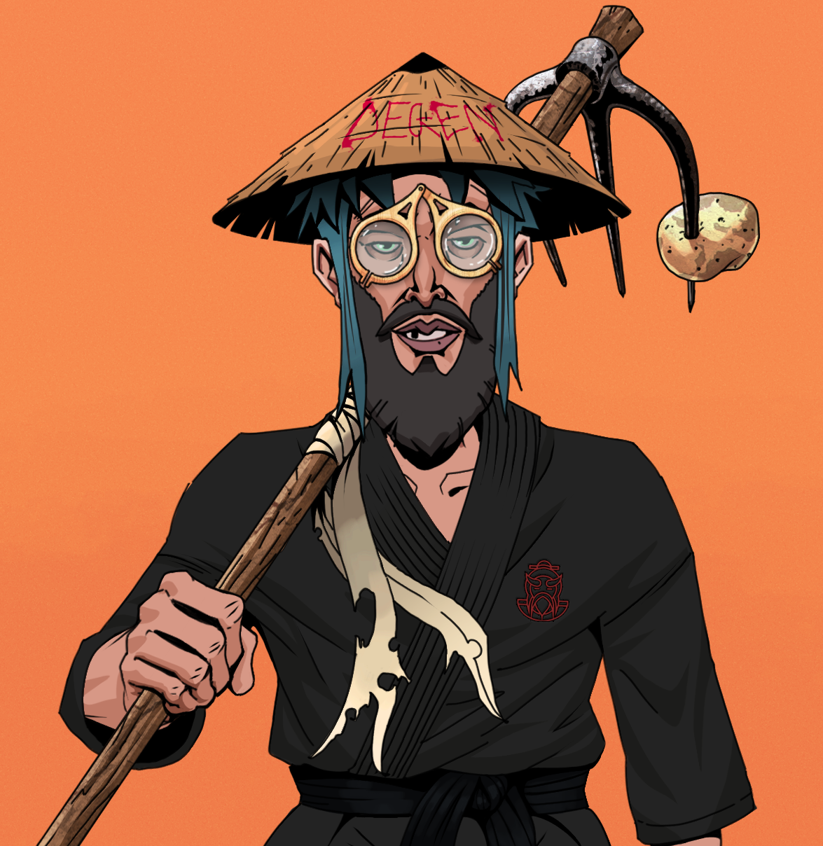 Serious Oleg — Degen Dojo fighter
