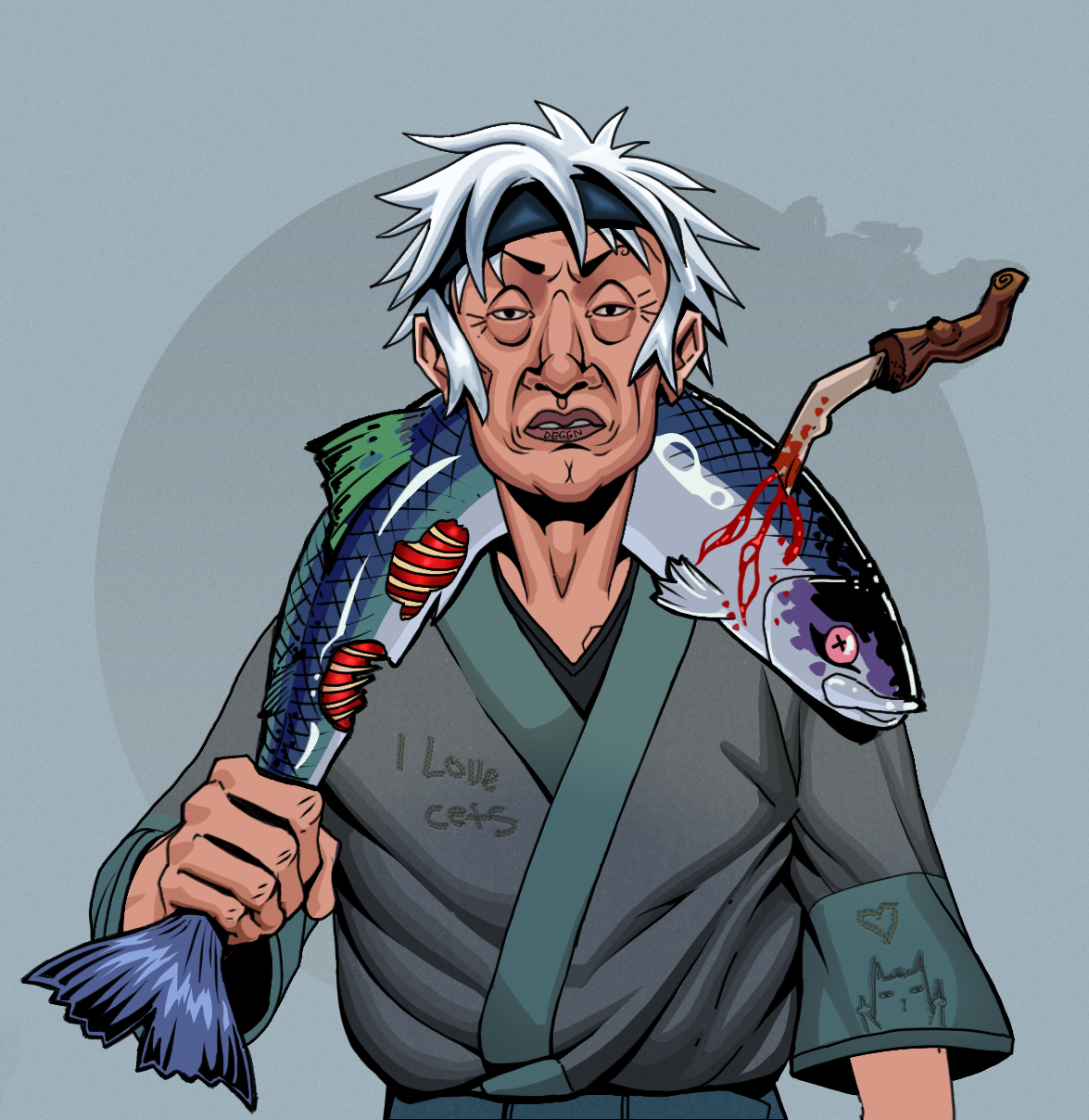 Goro — Degen Dojo fighter