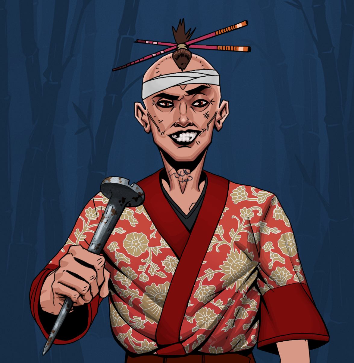 Junichiro — Degen Dojo fighter