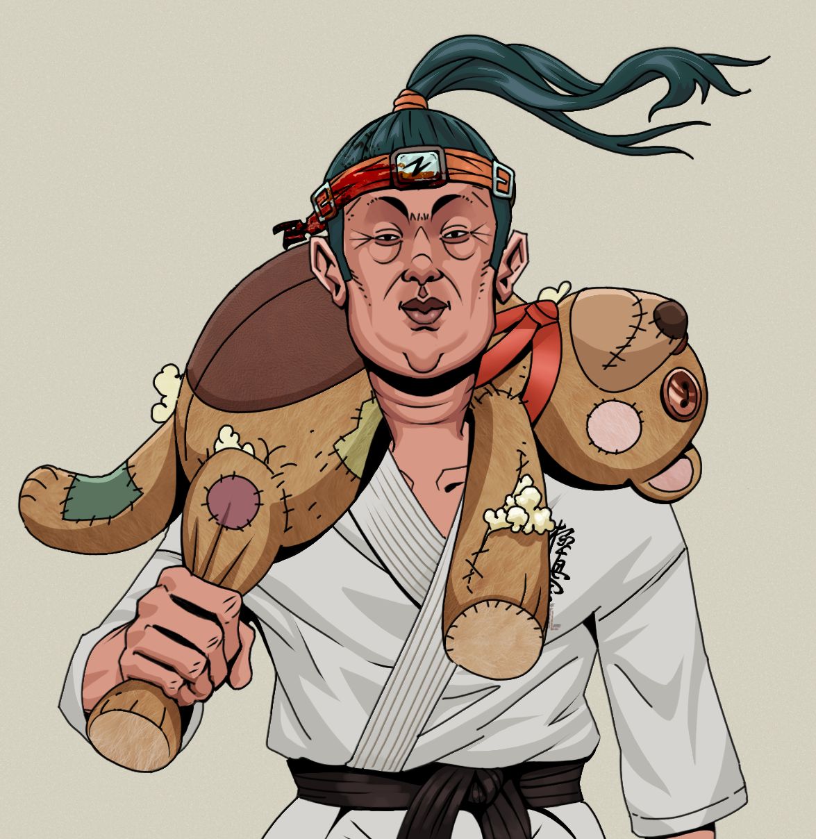 Fat Bob — Degen Dojo fighter