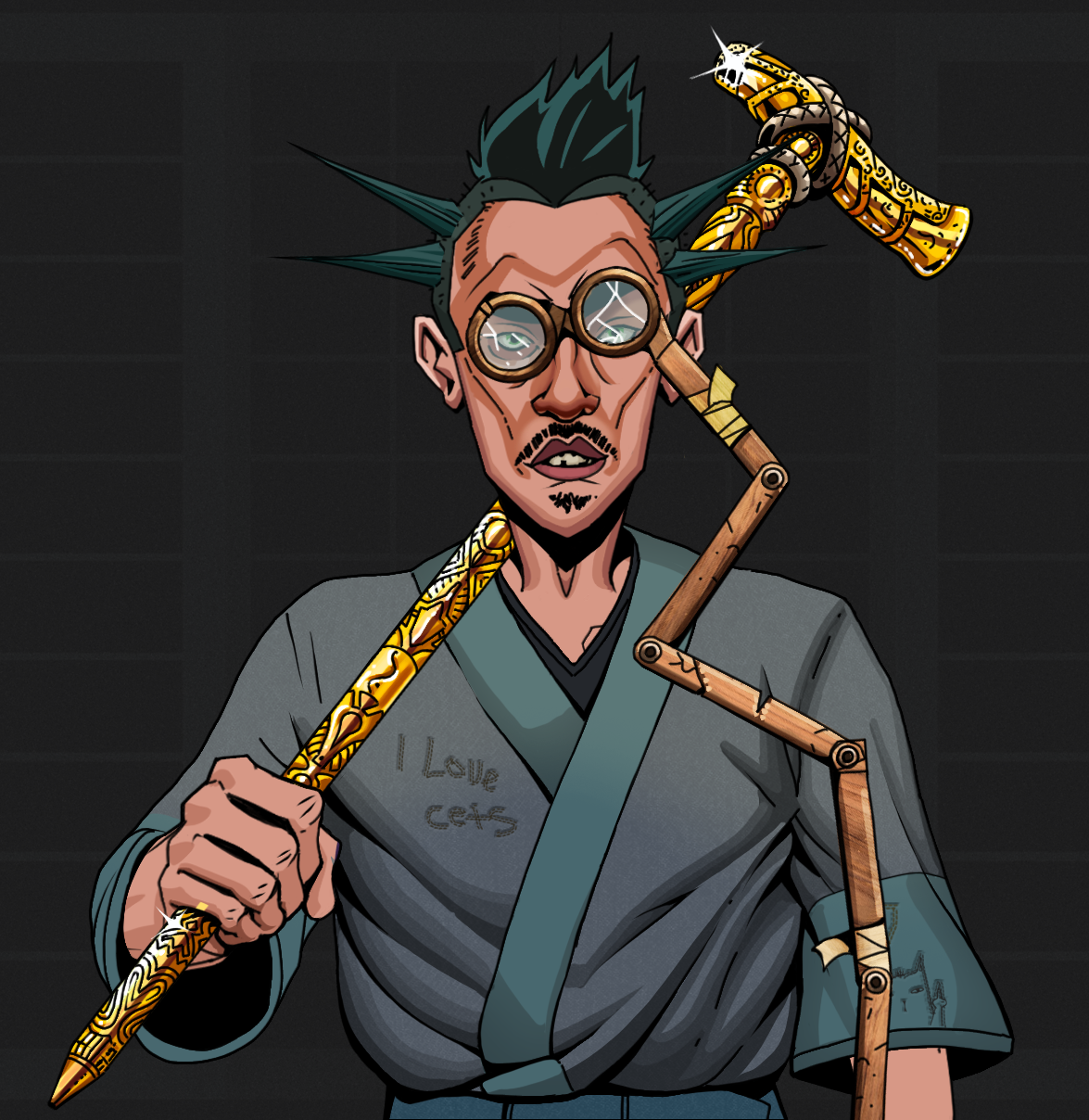 Gloomy Masumi — Degen Dojo fighter