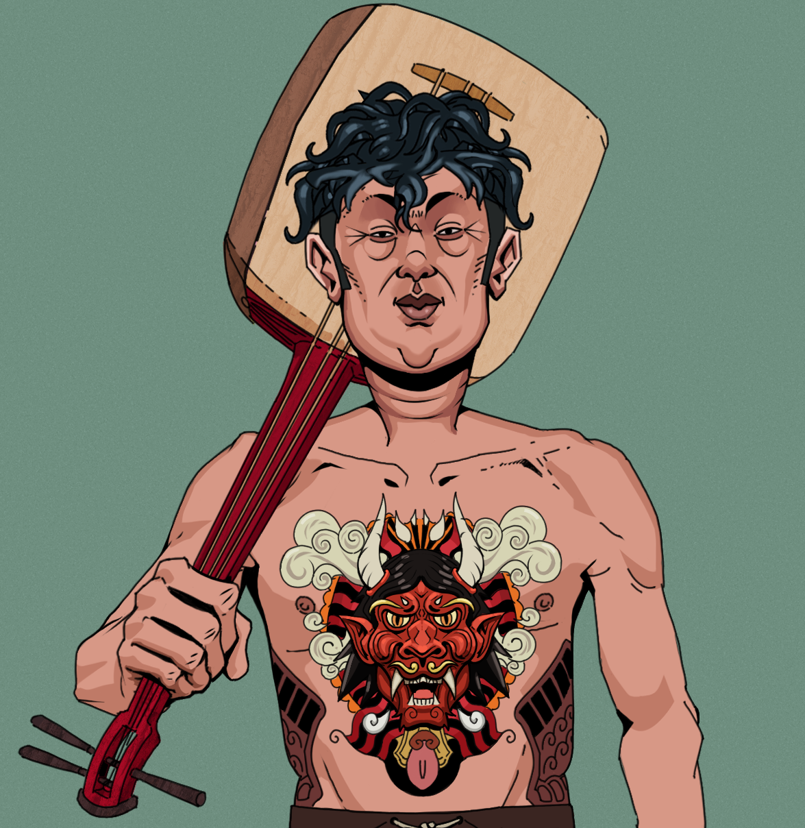 Fat Bob — Degen Dojo fighter
