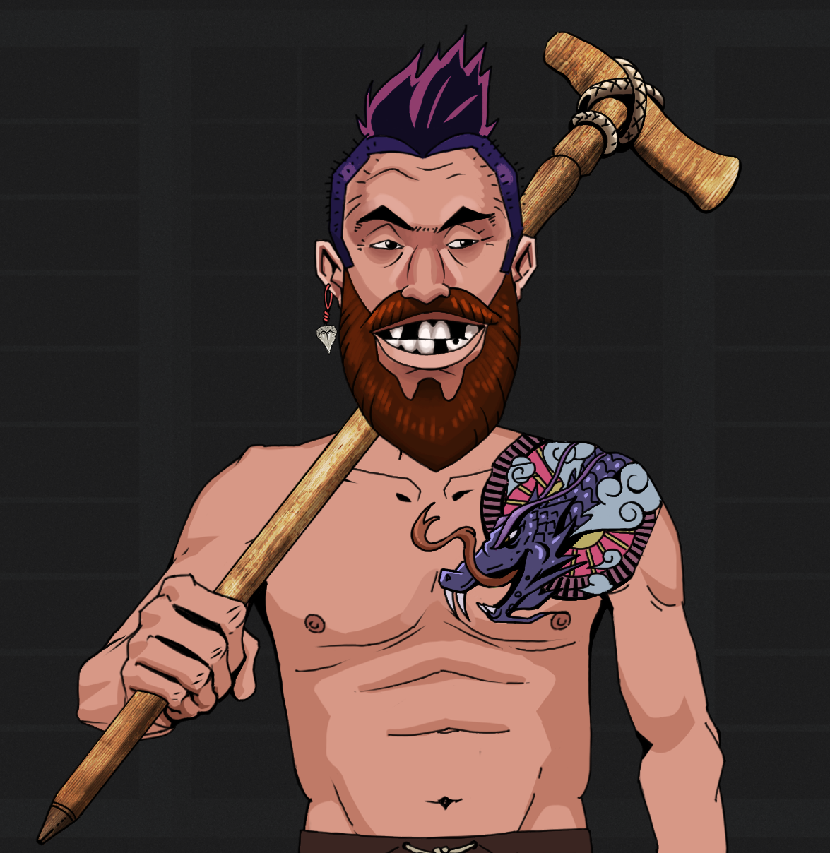 Igor The Bear — Degen Dojo fighter