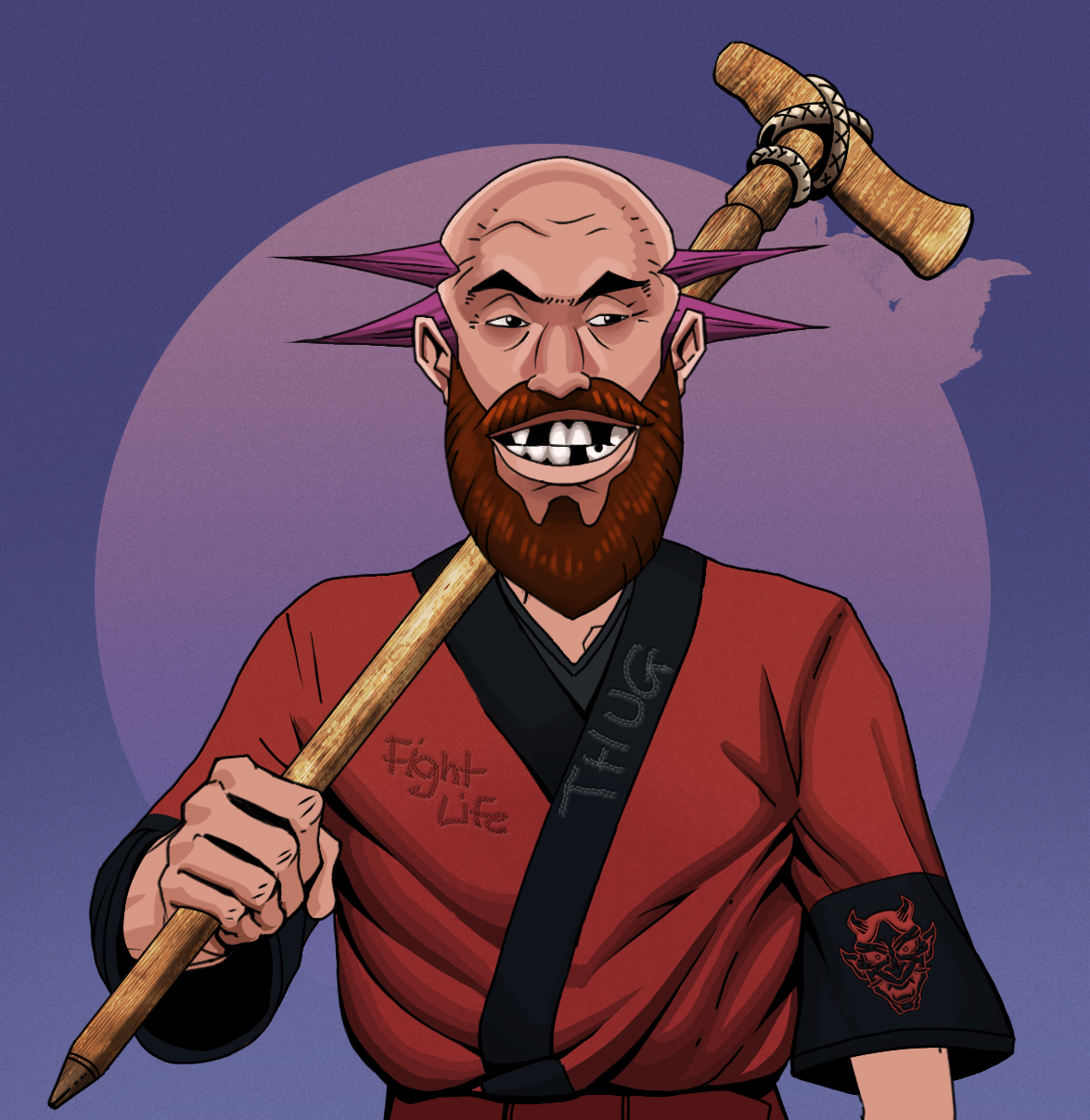 Igor The Bear — Degen Dojo fighter