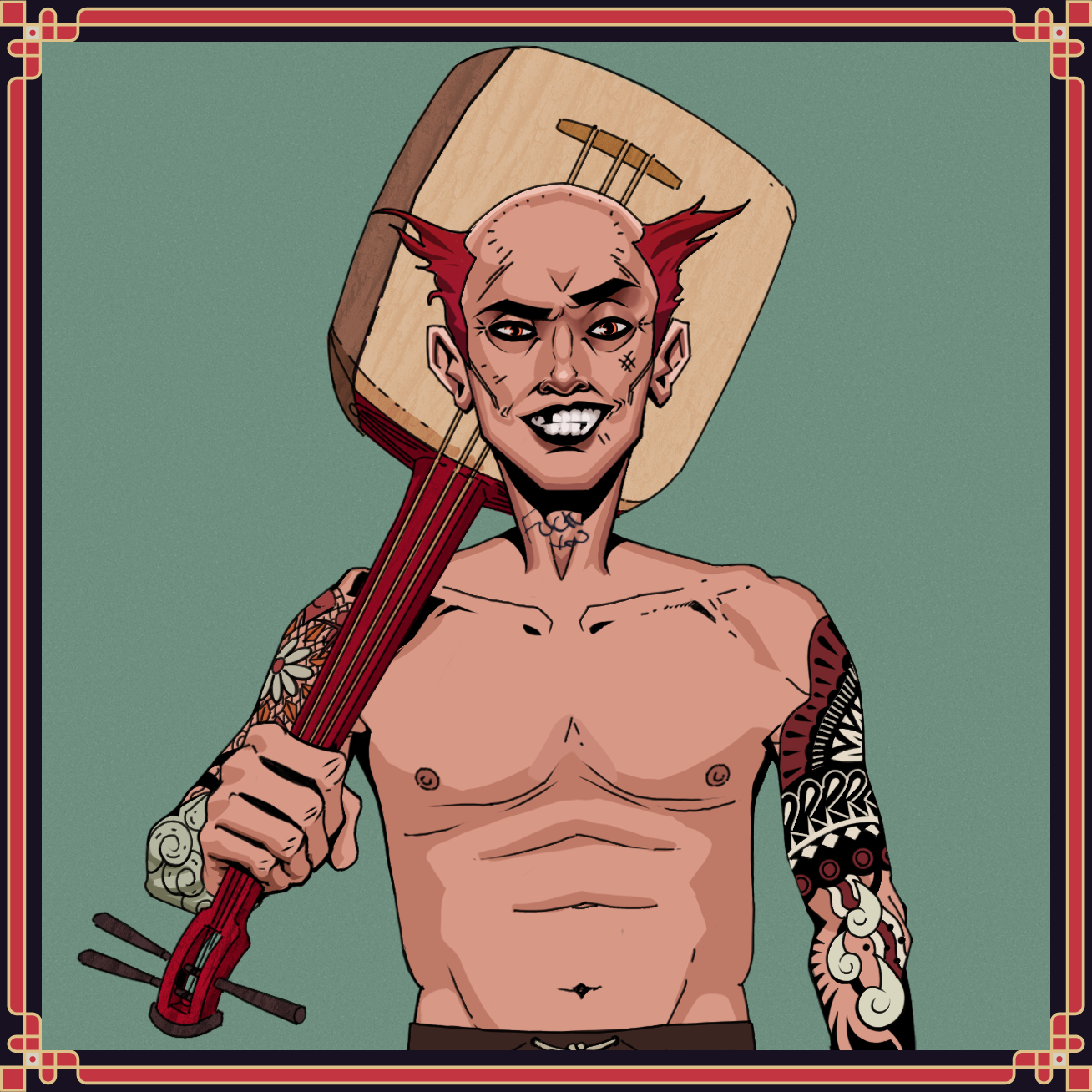 Flying Teeth Frenzy — Degen Dojo Special Move