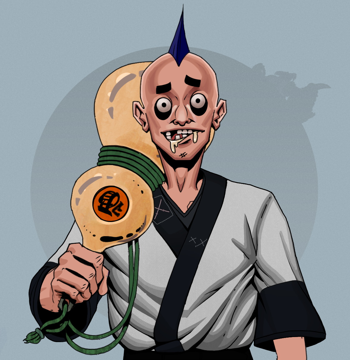Drooling Azuma — Degen Dojo fighter